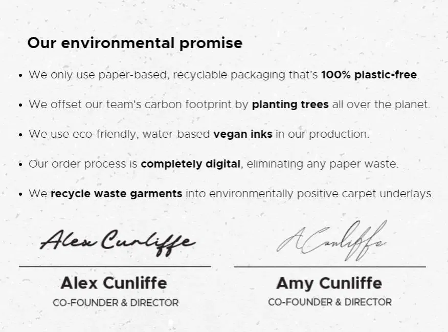 Inkthreadable review - environmental