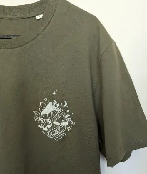 Sample Inkthreadable Embroidery tshirt