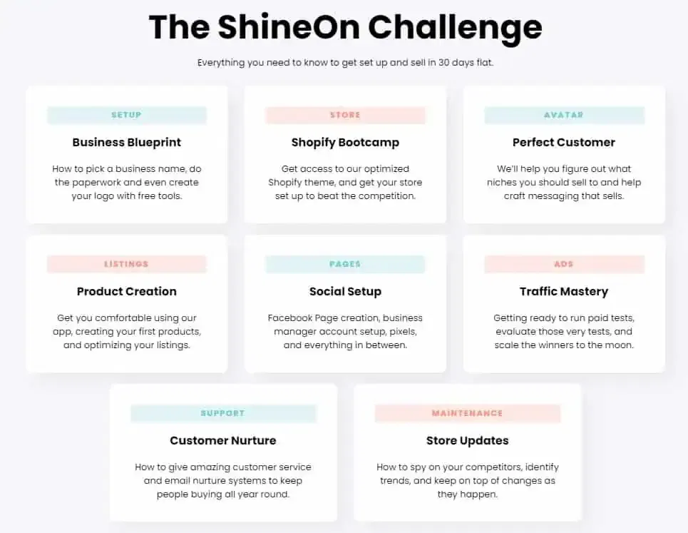 ShineOn Challenge