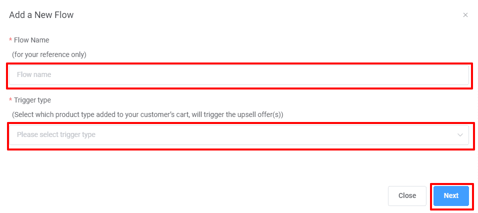 Order Bumps and Upsells - add flow