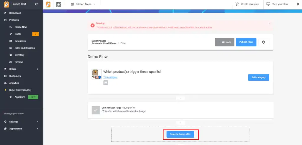 Order Bumps and Upsells - configuration