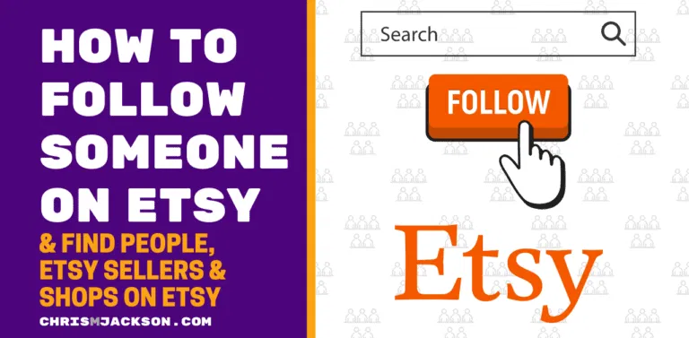 How To Follow Someone On Etsy