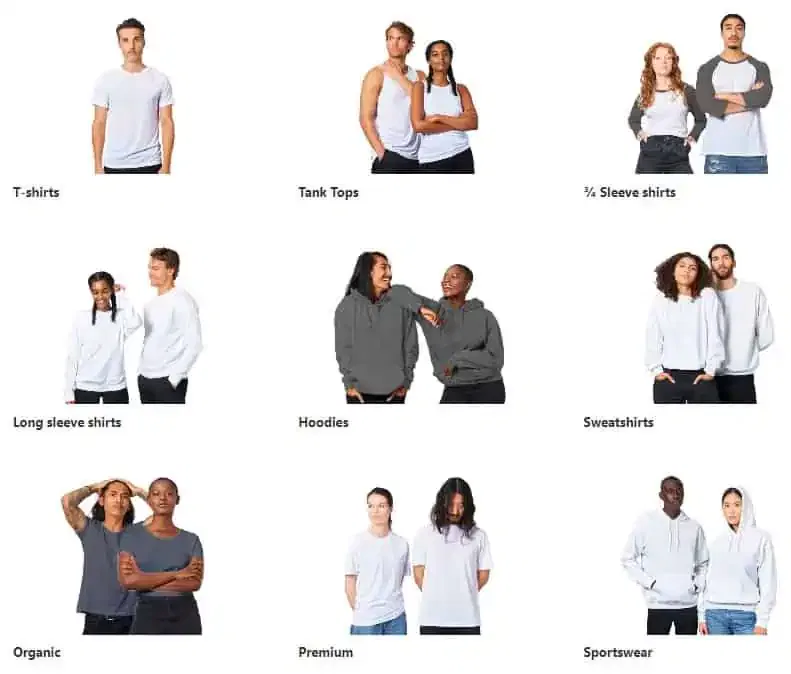 Gelato Clothing Range