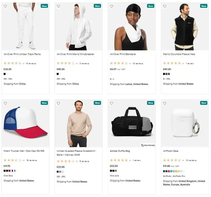 Printful Product Catalog