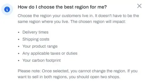 Region Choice