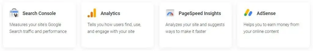 Google Site Kit Apps