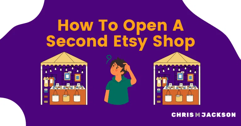 How To Open A 2nd Etsy Shop