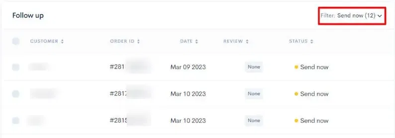 Alura Follow-up reminder