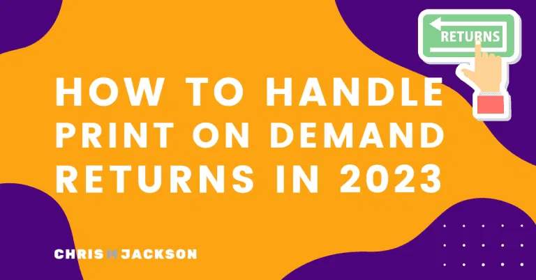 How To Handle Print On Demand Returns