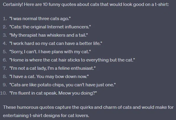 Funny quote screen shot