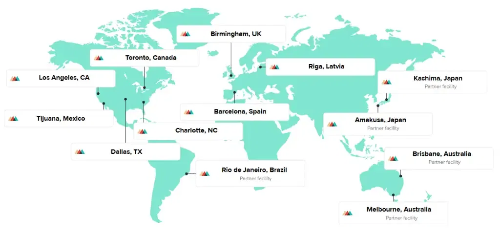 Printful Delivery locations