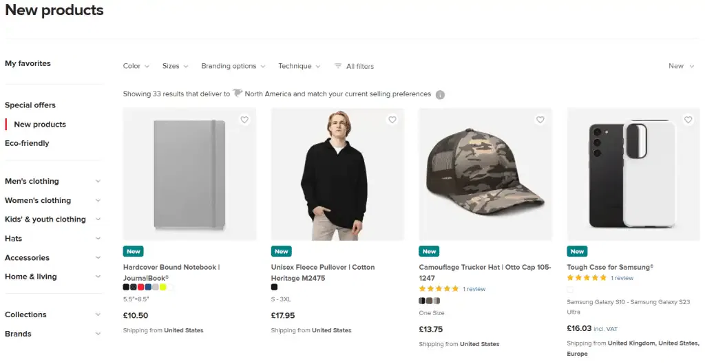 Printful Product Catalog