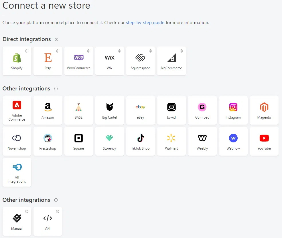 Gelato Create A New Store