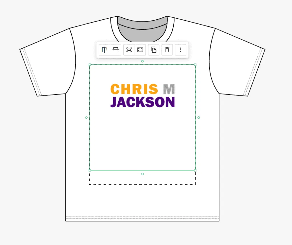 Printify Tshirt Example