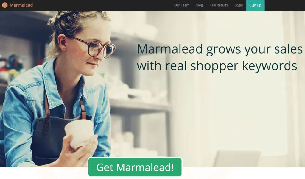 Marmalead Homepage
