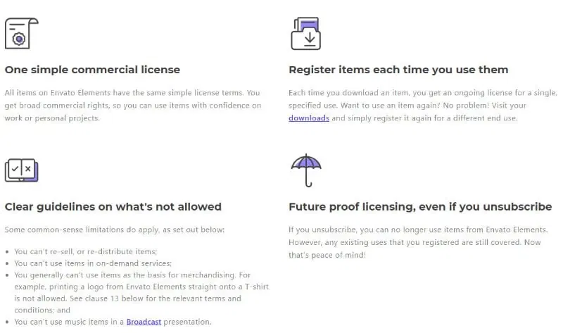 Envato Elements Licensing