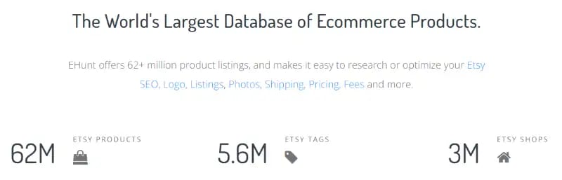 Etsyhunt stats