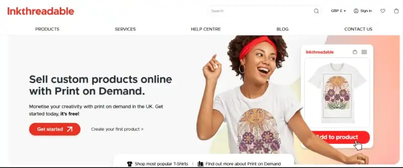 Inkthreadable Homepage