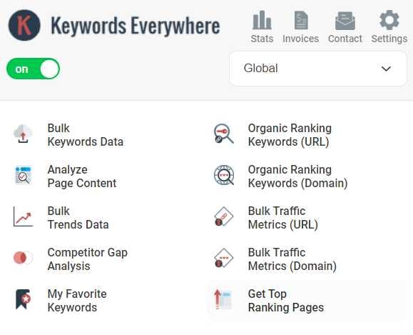 Keywords Everywhere