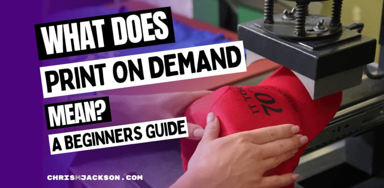 What Does Print On Demand Mean