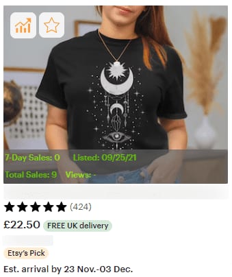 Etsyhunt Listings