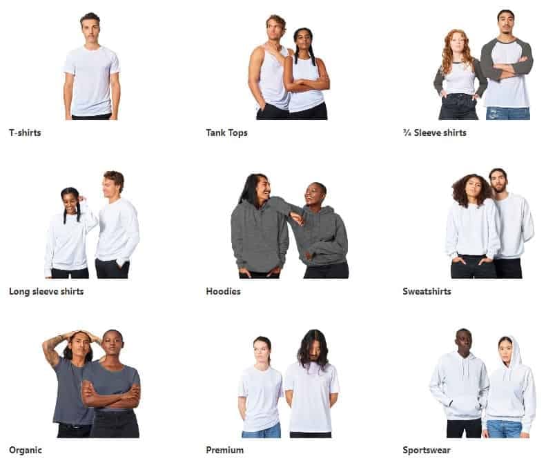 Gelato Clothing Range