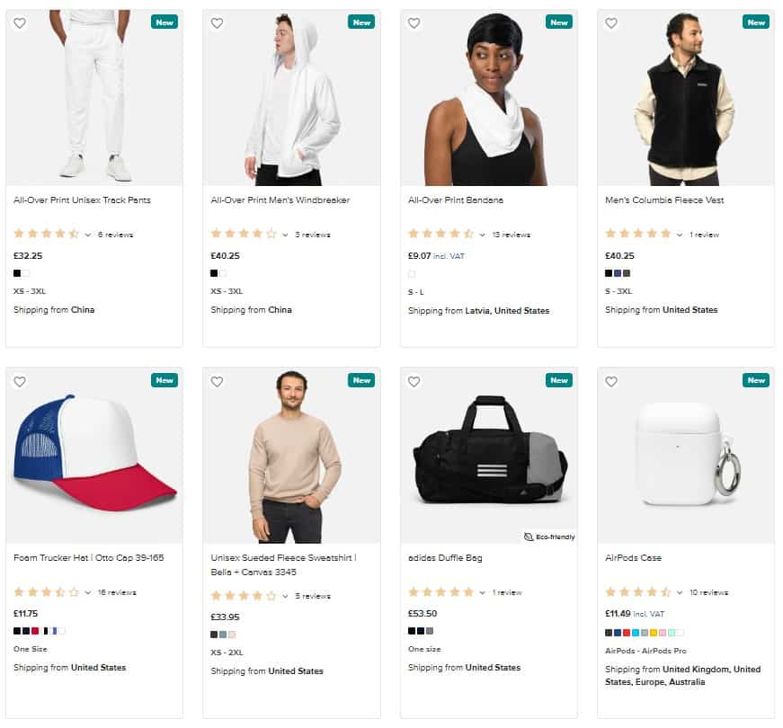 Printful Product Catalog