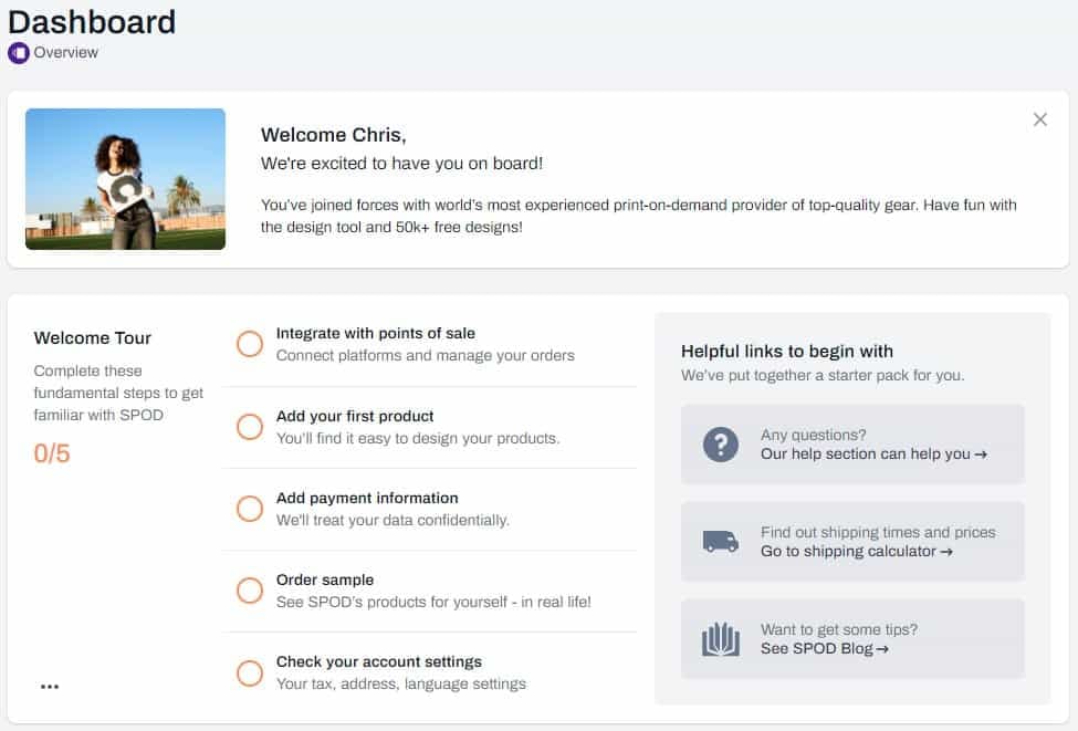 SPOD Dashboard