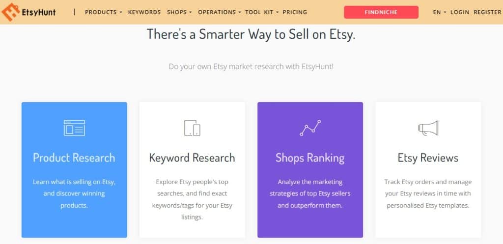 Etsyhunt Features