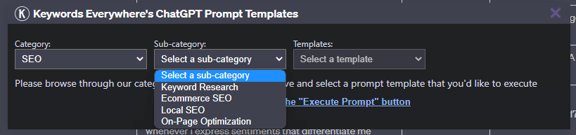Keywords Everwhere