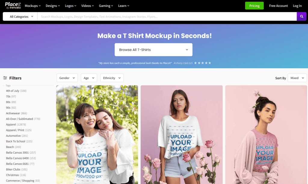 Placeit Mockups