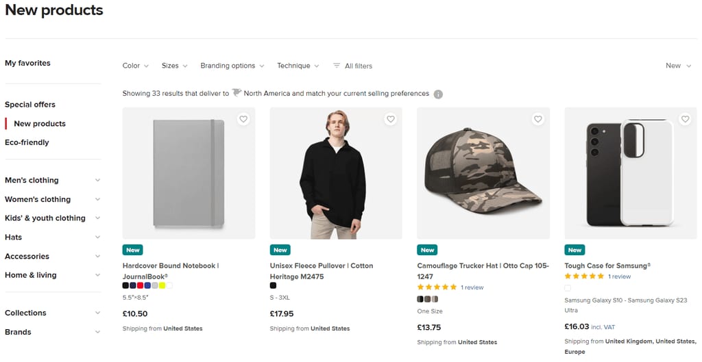 Printful Product Catalog