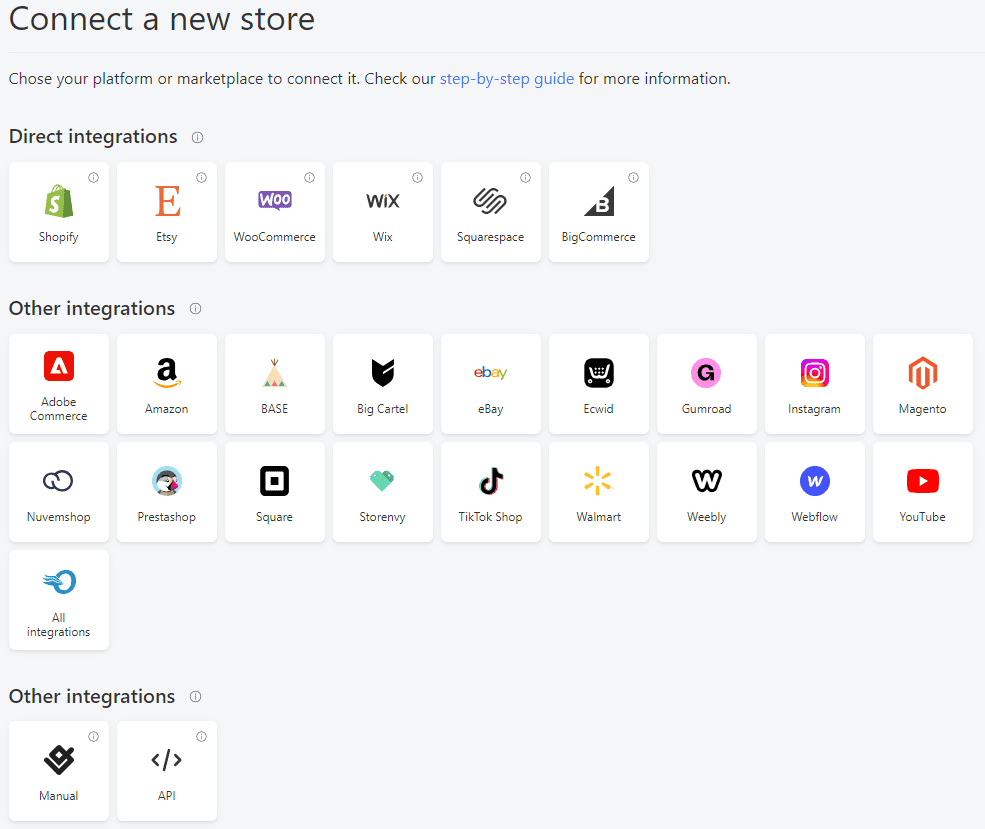 Gelato Create A New Store