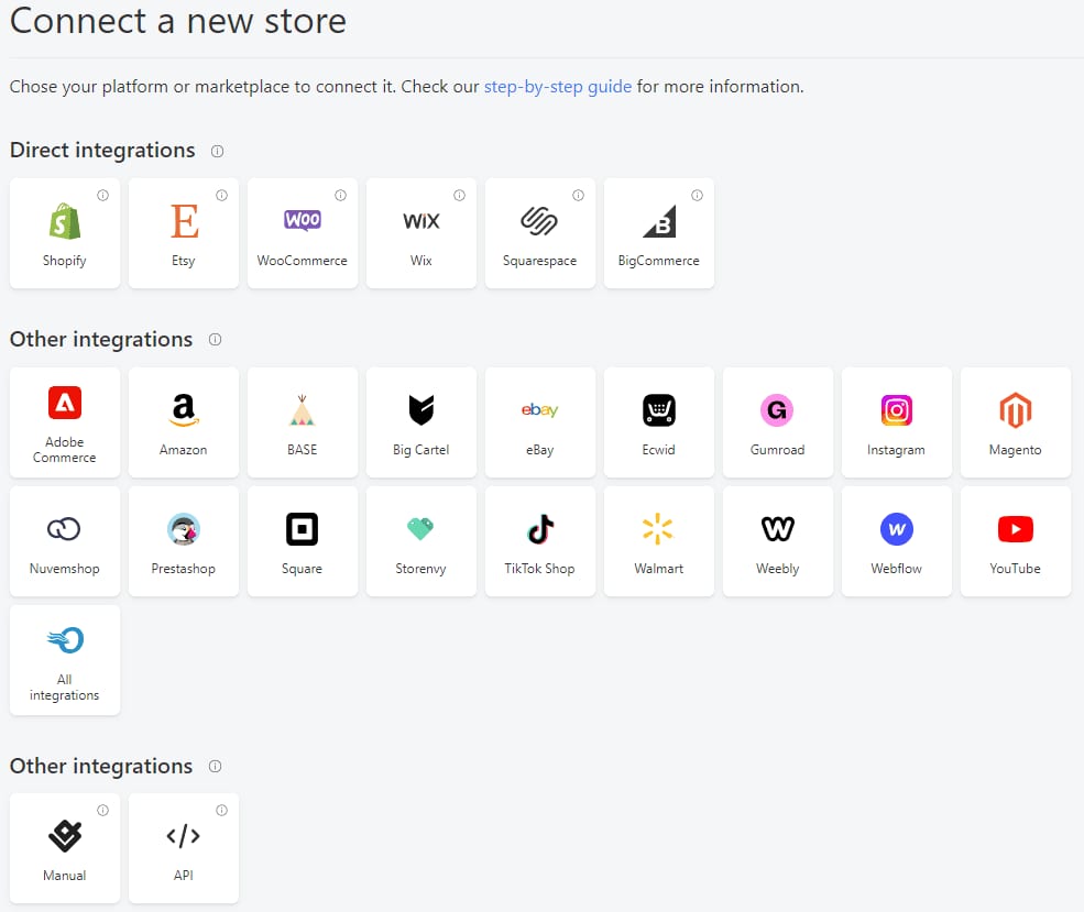Gelato Create A New Store