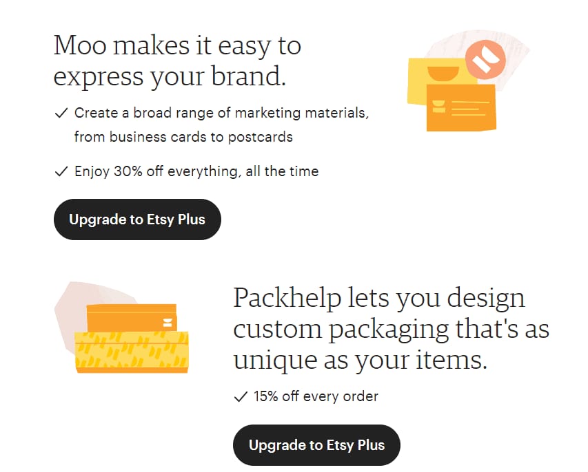 Etsy Plus Discounts