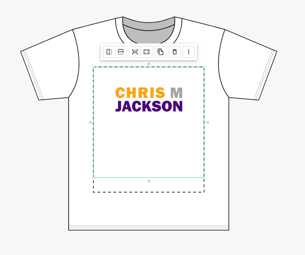 Printify Tshirt Example