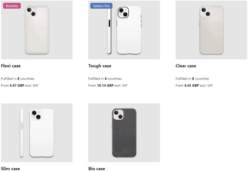 Gelato Phone Cases
