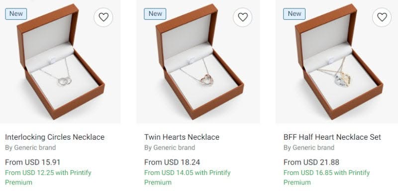 Printify Jewelry
