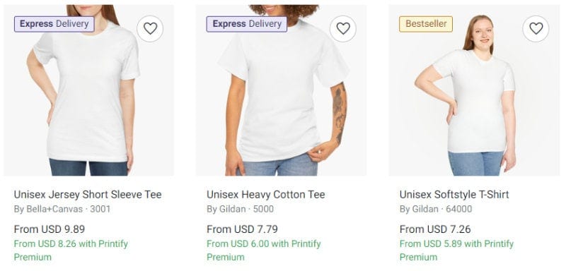 Printify-shirts