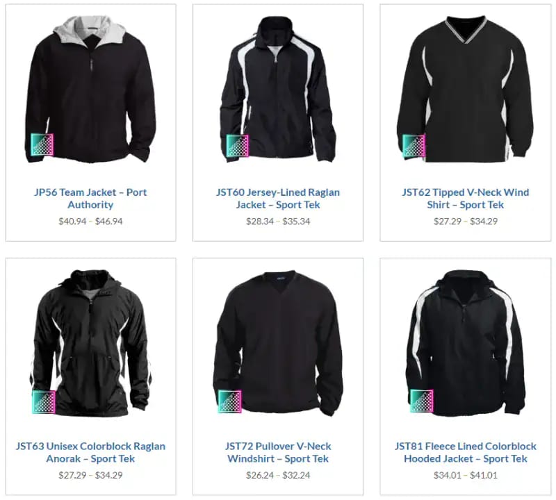 CustomCat Jackets