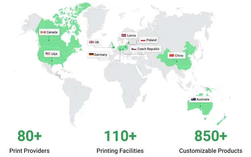 Printify Locations