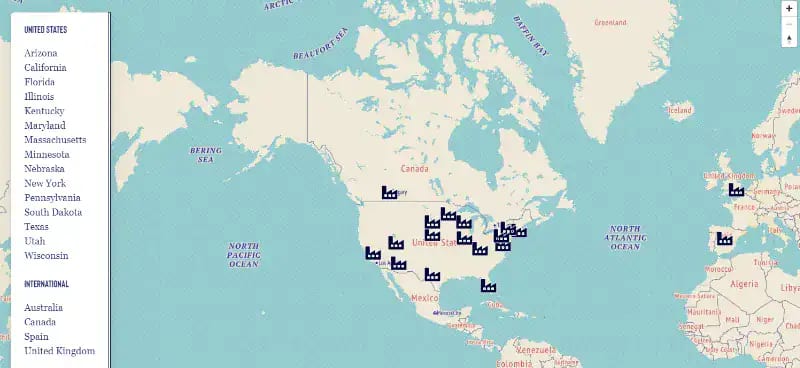 teelaunch fulfillment locations