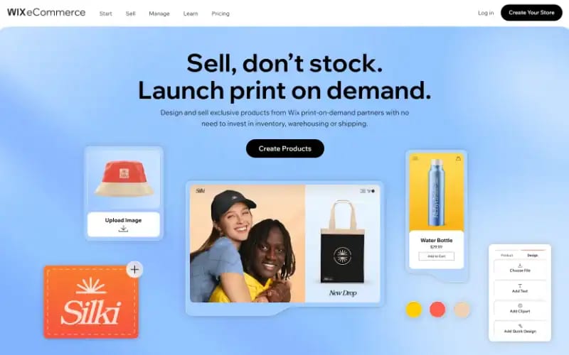 Wix Print On Demand
